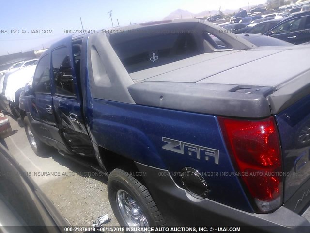 3GNEC13T33G151785 - 2003 CHEVROLET AVALANCHE C1500 BLUE photo 3