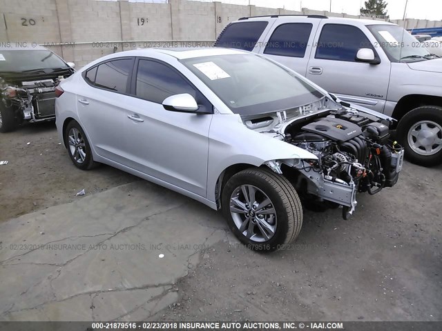 KMHD84LF8HU340238 - 2017 HYUNDAI ELANTRA SE/VALUE/LIMITED SILVER photo 1