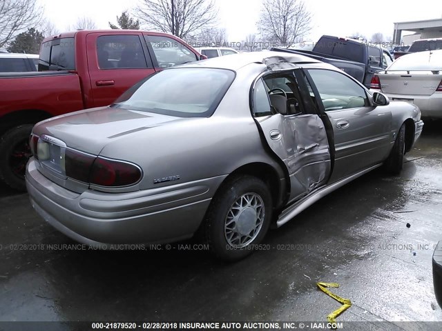 1G4HP54K2YU333937 - 2000 BUICK LESABRE CUSTOM GOLD photo 4