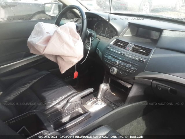 1HGCP26849A109927 - 2009 HONDA ACCORD EXL GRAY photo 5