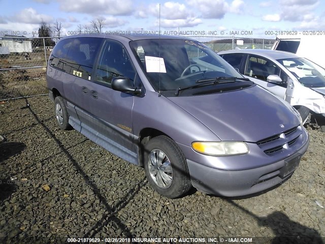 1B4GP44G2WB715123 - 1998 DODGE GRAND CARAVAN SE/SPORT GRAY photo 1