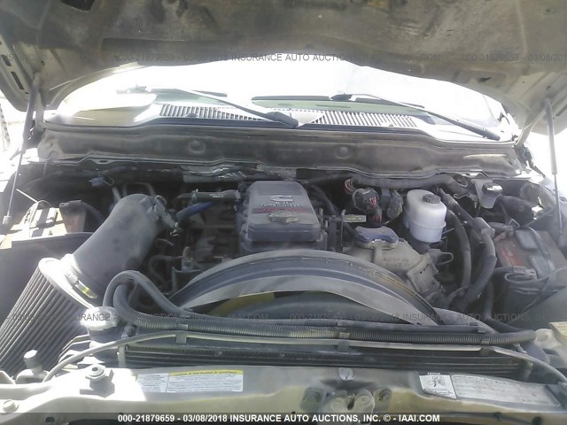 3D7KS28A18G166696 - 2008 DODGE RAM 2500 ST/SLT 金色 照片 10