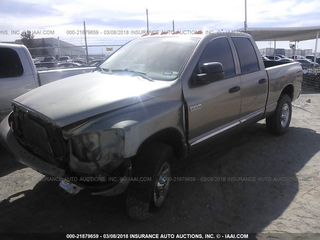 3D7KS28A18G166696 - 2008 DODGE RAM 2500 ST/SLT 金色 照片 2