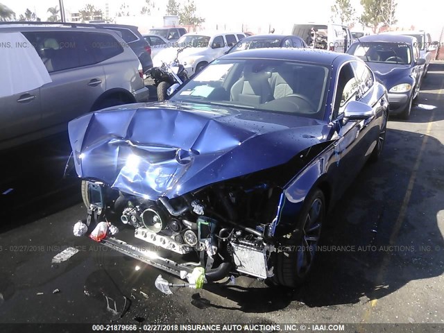 WAUB4CF56JA031411 - 2018 AUDI S5 PREMIUM PLUS BLUE photo 2