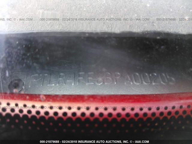 1FTLR4FE6BPA00205 - 2011 FORD RANGER SUPER CAB RED photo 9