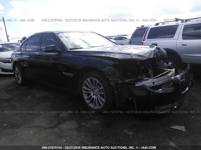 WBAYE8C55DD131995 - 2013 BMW 750 LI BLACK photo 1