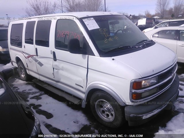 1GBFG15R5X1002399 - 1999 CHEVROLET EXPRESS G1500  WHITE photo 1