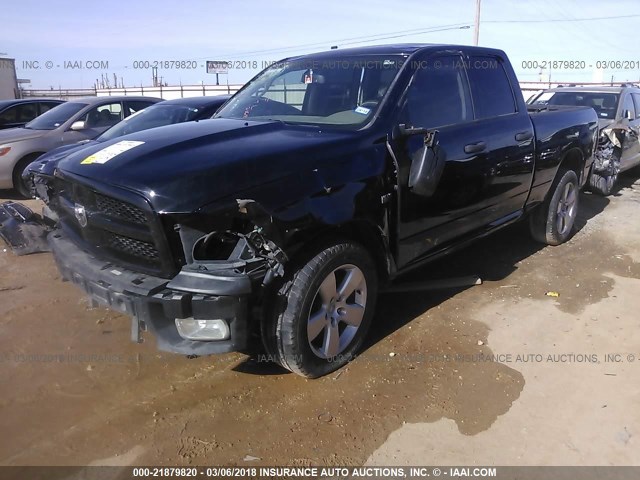 1C6RD6FT0CS237474 - 2012 DODGE RAM 1500 ST BLACK photo 2