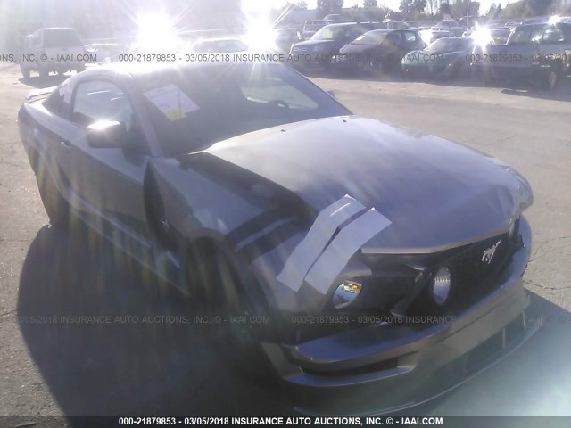 1ZVHT82H795145920 - 2009 FORD MUSTANG GT BLACK photo 1