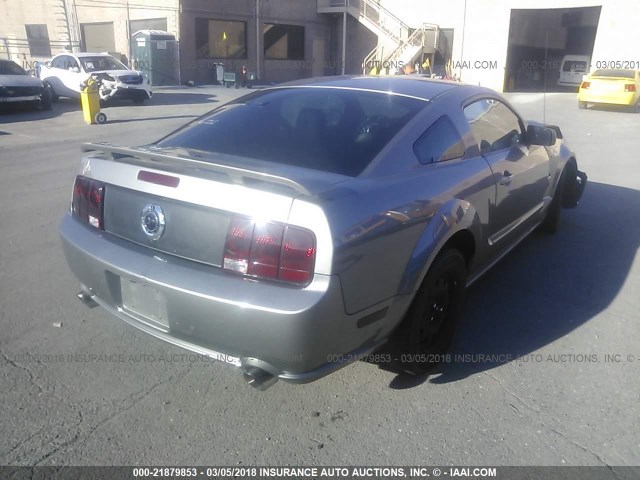 1ZVHT82H795145920 - 2009 FORD MUSTANG GT BLACK photo 4