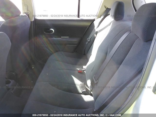 3N1BC1CP7CK272656 - 2012 NISSAN VERSA S/SL SILVER photo 8