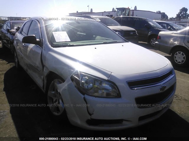 1G1ZA5EU9BF167284 - 2011 CHEVROLET MALIBU LS 白色 照片 1