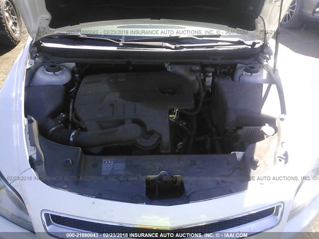1G1ZA5EU9BF167284 - 2011 CHEVROLET MALIBU LS 白色 照片 10