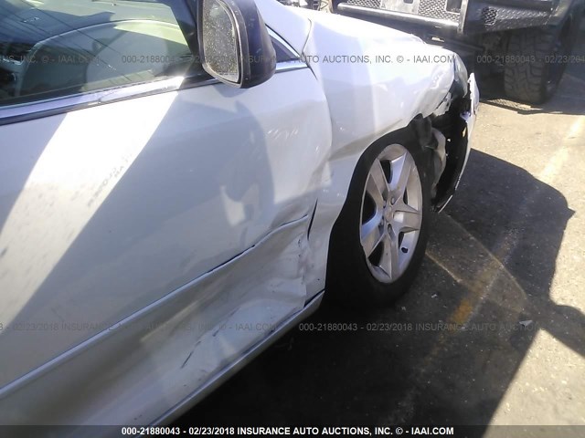 1G1ZA5EU9BF167284 - 2011 CHEVROLET MALIBU LS 白色 照片 6