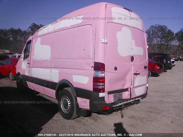 WD3PE7DC3FP172286 - 2015 MERCEDES-BENZ SPRINTER 2500 PINK photo 3