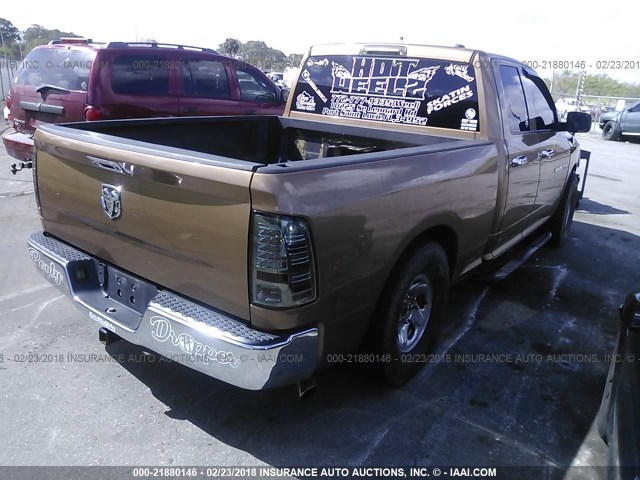 1C6RD6FP2CS113449 - 2012 DODGE RAM 1500 ST BROWN photo 4