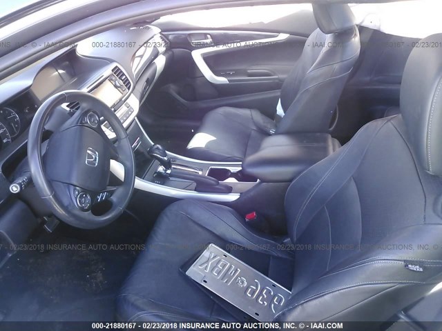 1HGCT1B86FA005883 - 2015 HONDA ACCORD EXL GRAY photo 5