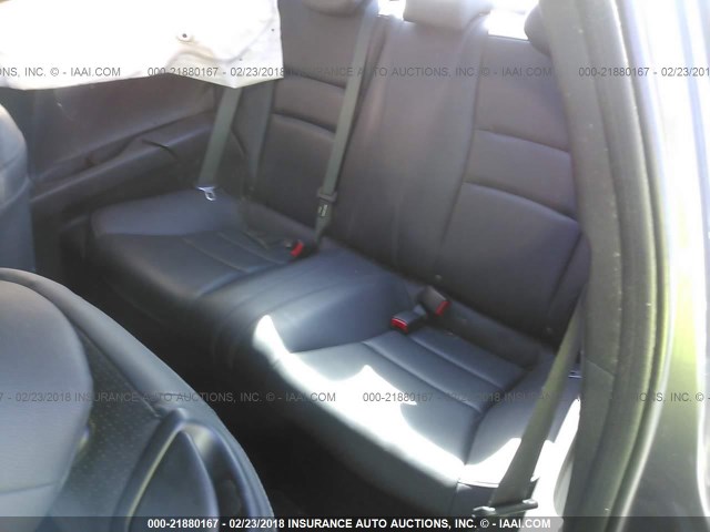 1HGCT1B86FA005883 - 2015 HONDA ACCORD EXL GRAY photo 8