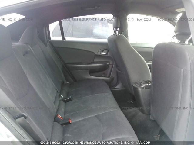 1C3CCBAB5DN670303 - 2013 CHRYSLER 200 LX SILVER photo 8