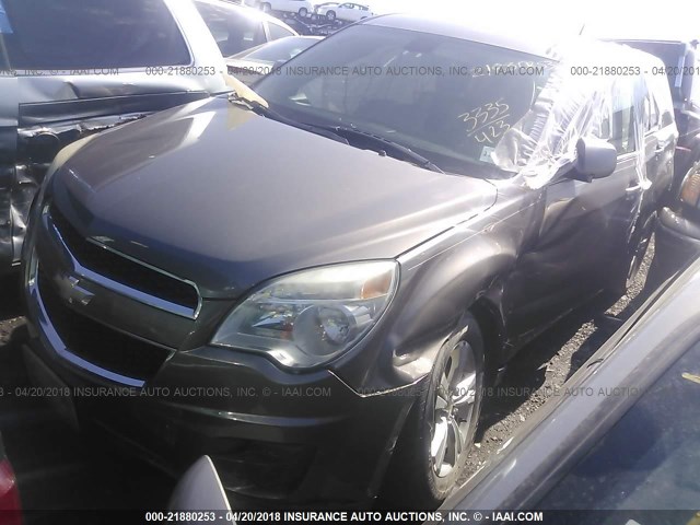 2CNALBEW5A6257194 - 2010 CHEVROLET EQUINOX LS BROWN photo 2