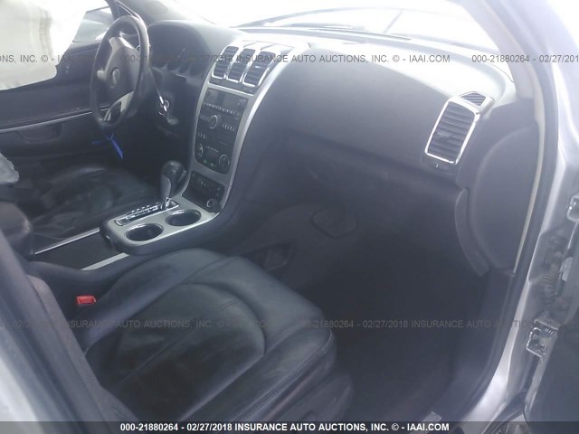 1GKEV23D19J101111 - 2009 GMC ACADIA SLT-1 Silber Foto 5