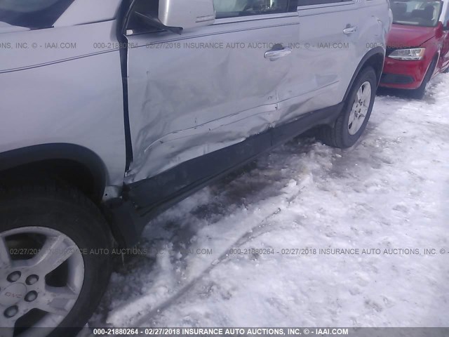 1GKEV23D19J101111 - 2009 GMC ACADIA SLT-1 Silber Foto 6