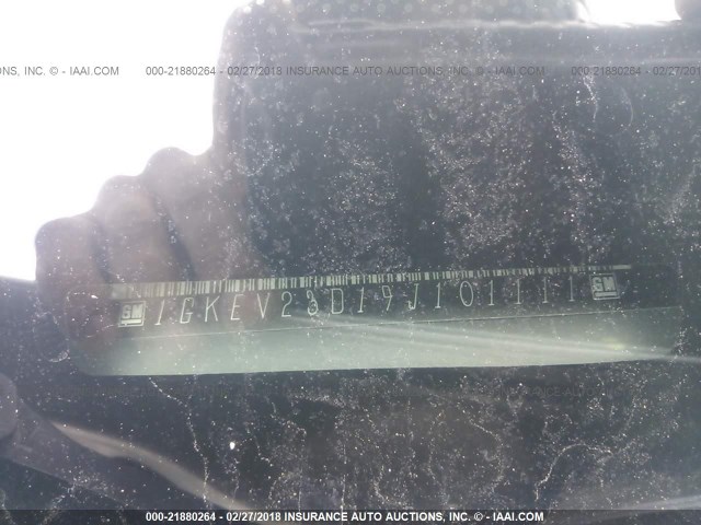 1GKEV23D19J101111 - 2009 GMC ACADIA SLT-1 Silber Foto 9