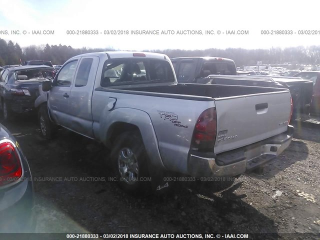 5TEUU42N36Z233935 - 2006 TOYOTA TACOMA ACCESS CAB Grau Foto 3