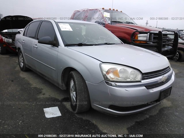 1G1ZT54895F166834 - 2005 CHEVROLET MALIBU LS ვერცხლისფერი ფოტო 1