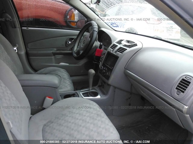 1G1ZT54895F166834 - 2005 CHEVROLET MALIBU LS ვერცხლისფერი ფოტო 5