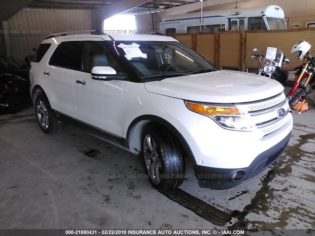 1FMHK8F85BGA94696 - 2011 FORD EXPLORER LIMITED 白色 照片 1