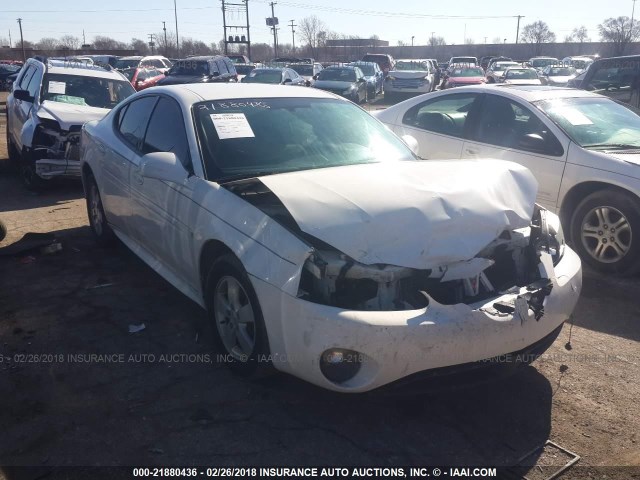 2G2WP552061281599 - 2006 PONTIAC GRAND PRIX WHITE photo 1