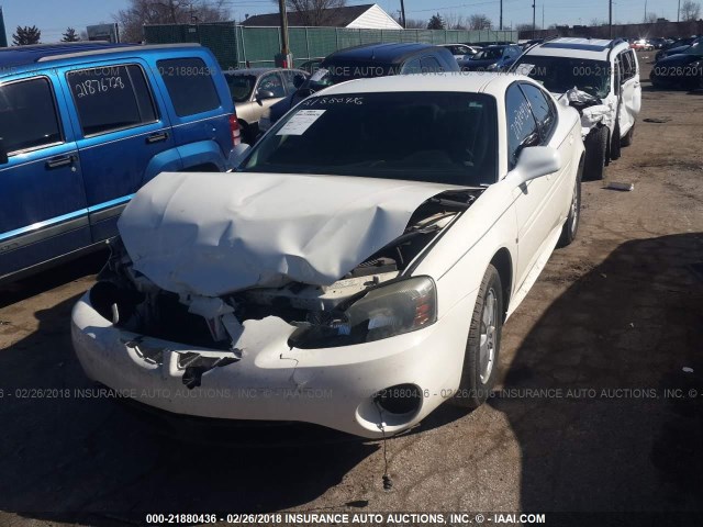 2G2WP552061281599 - 2006 PONTIAC GRAND PRIX WHITE photo 2