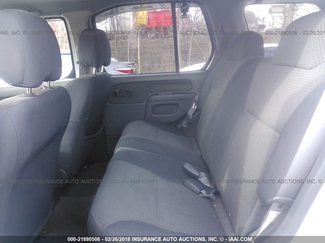 5N1ED28Y72C569215 - 2002 NISSAN XTERRA XE/SE SILVER photo 8