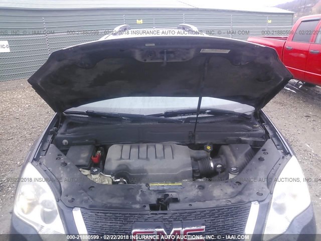 1GKER23738J164630 - 2008 GMC ACADIA SLT-1 Темно-синій фото 10