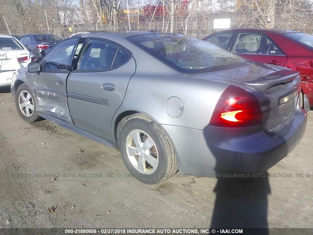 2G2WP552871173149 - 2007 PONTIAC GRAND PRIX ნაცრისფერი ფოტო 3