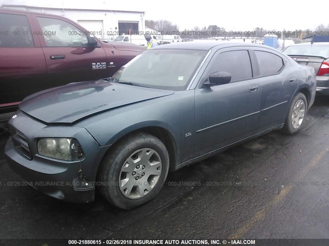 2B3LA43G96H292344 - 2006 DODGE CHARGER SE/SXT GRAY photo 2