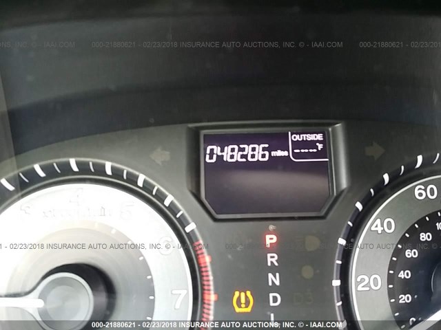 5FNRL5H64DB037547 - 2013 HONDA ODYSSEY EXL ვერცხლისფერი ფოტო 7