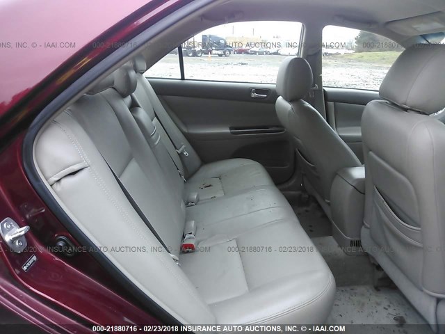 4T1BE32K66U129089 - 2006 TOYOTA CAMRY LE/XLE/SE Қызыл фото 8
