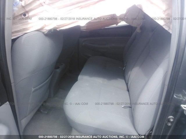3TMJU4GN1AM093918 - 2010 TOYOTA TACOMA DOUBLE CAB PRERUNNER GRAY photo 8