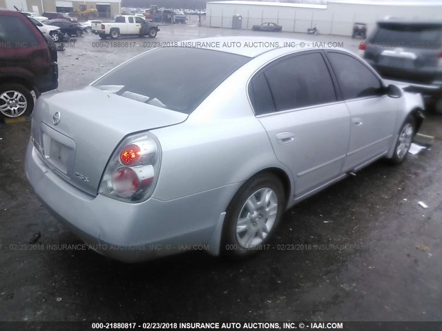 1N4AL11D66N419927 - 2006 NISSAN ALTIMA S/SL SILVER photo 4