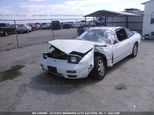 JN1MS36P8PW309338 - 1993 NISSAN 240SX SE WHITE photo 2