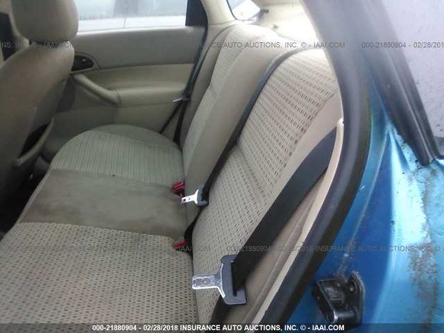 1FAFP34NX7W135982 - 2007 FORD FOCUS ZX4/S/SE/SES 蓝色 照片 8