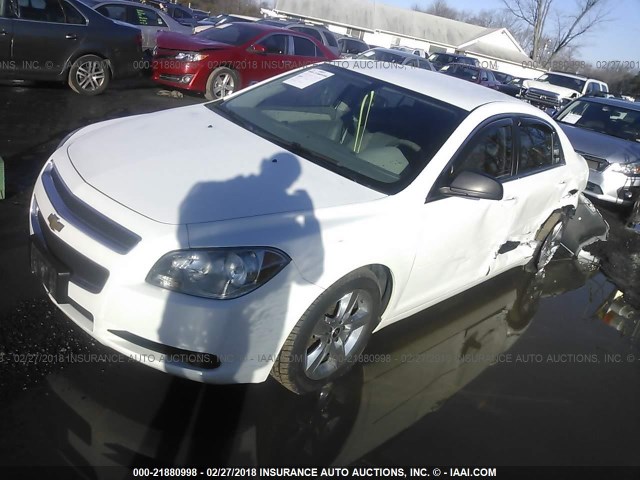 1G1ZB5E01CF226100 - 2012 CHEVROLET MALIBU LS 白色 照片 2