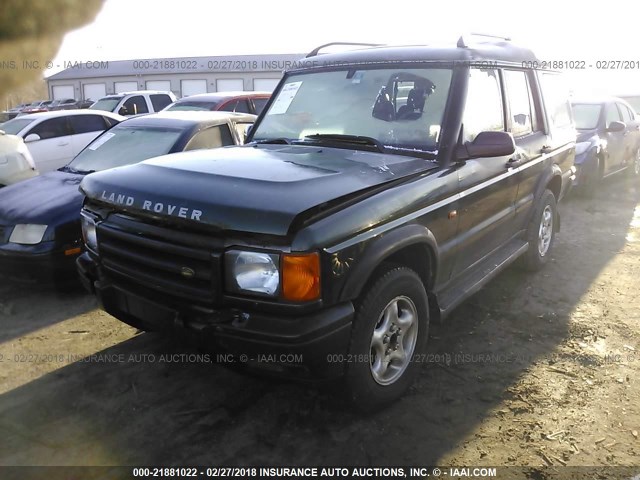 SALTY1241YA238062 - 2000 LAND ROVER DISCOVERY II  GREEN photo 2