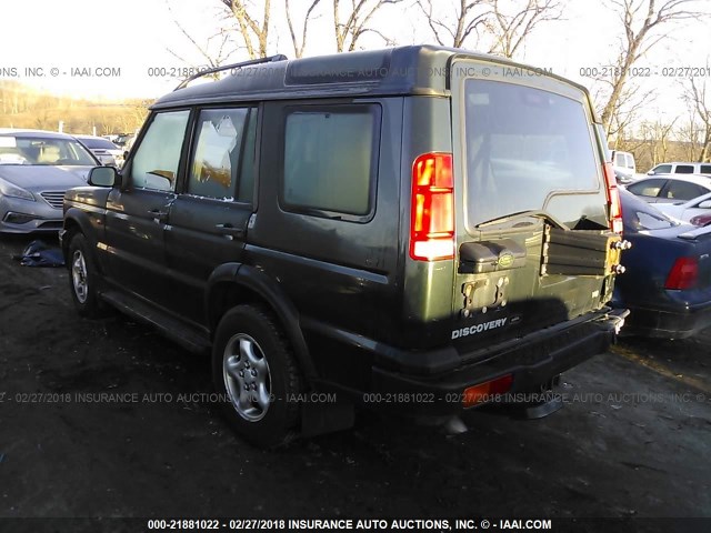 SALTY1241YA238062 - 2000 LAND ROVER DISCOVERY II  მწვანე ფოტო 3