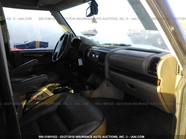 SALTY1241YA238062 - 2000 LAND ROVER DISCOVERY II  მწვანე ფოტო 5