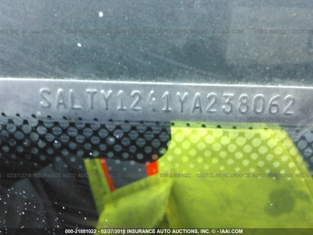 SALTY1241YA238062 - 2000 LAND ROVER DISCOVERY II  მწვანე ფოტო 9