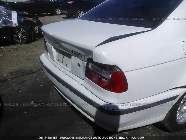 WBADD6327WBW31585 - 1998 BMW 528 I AUTOMATIC WHITE photo 6