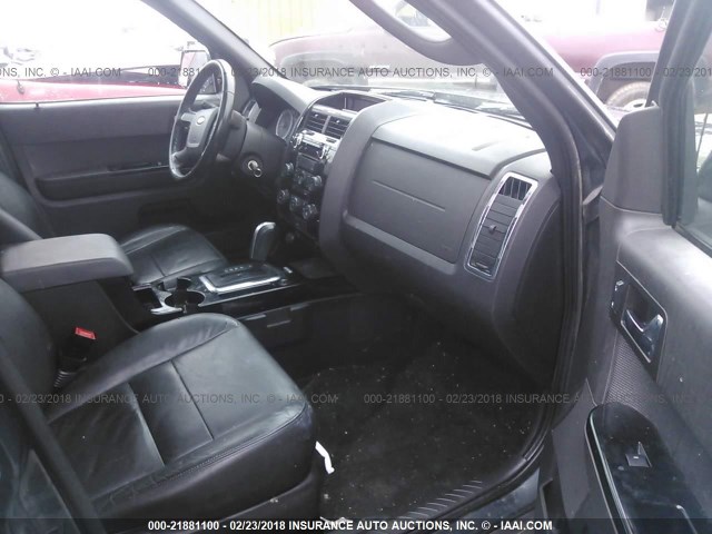 1FMCU04759KB29924 - 2009 FORD ESCAPE LIMITED GRAY photo 5